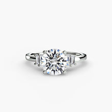 Baguette Accent Solitaire