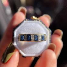 Sapphire and Diamond Ring