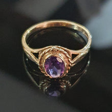 Amethyst 9ct Gold Ring