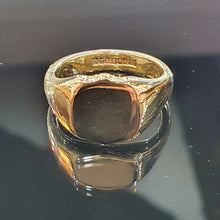 9ct Yellow Gold Signet Ring