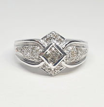 Diamond ring set 18ct white gold with .50ct