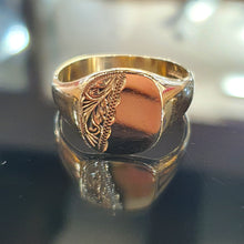 9ct Yellow Gold Signet Ring