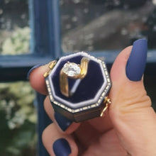 Aquamarine 9ct Yellow Gold Ring