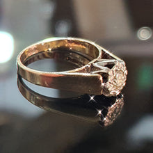 Diamond Ring set in 9ct Yellow Gold