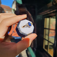 18ct Sapphire and Diamond Ring