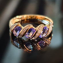 Tanzanite and Diamond Ring